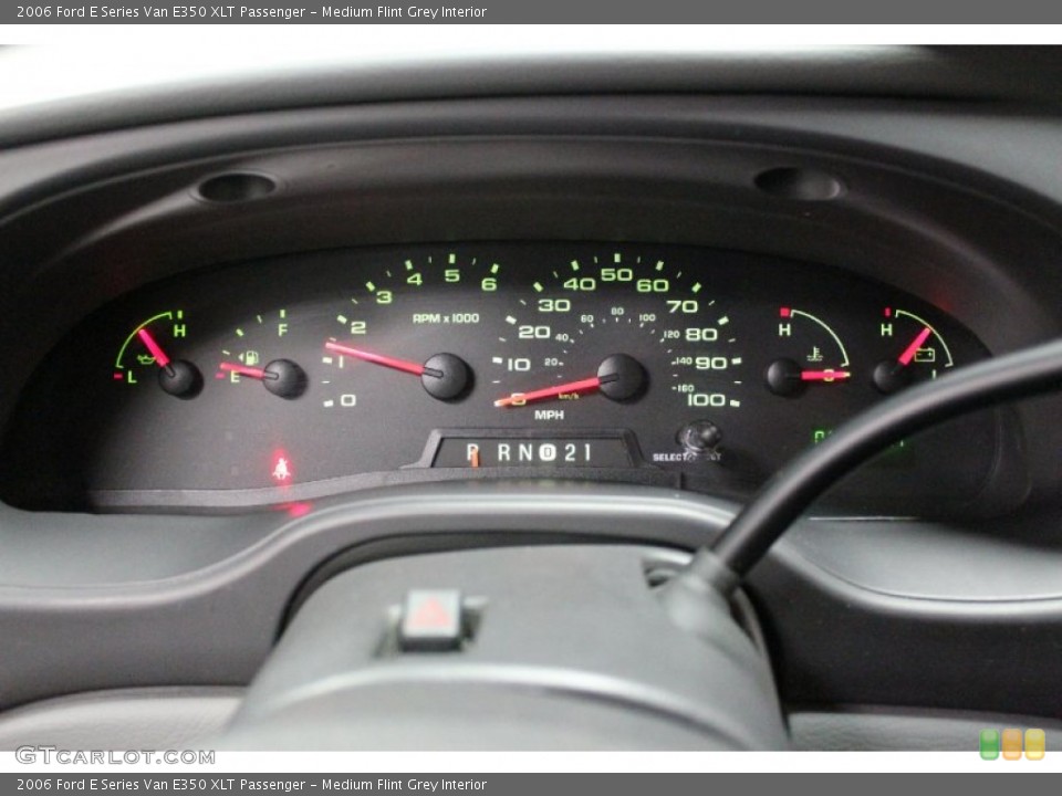 Medium Flint Grey Interior Gauges for the 2006 Ford E Series Van E350 XLT Passenger #59062213