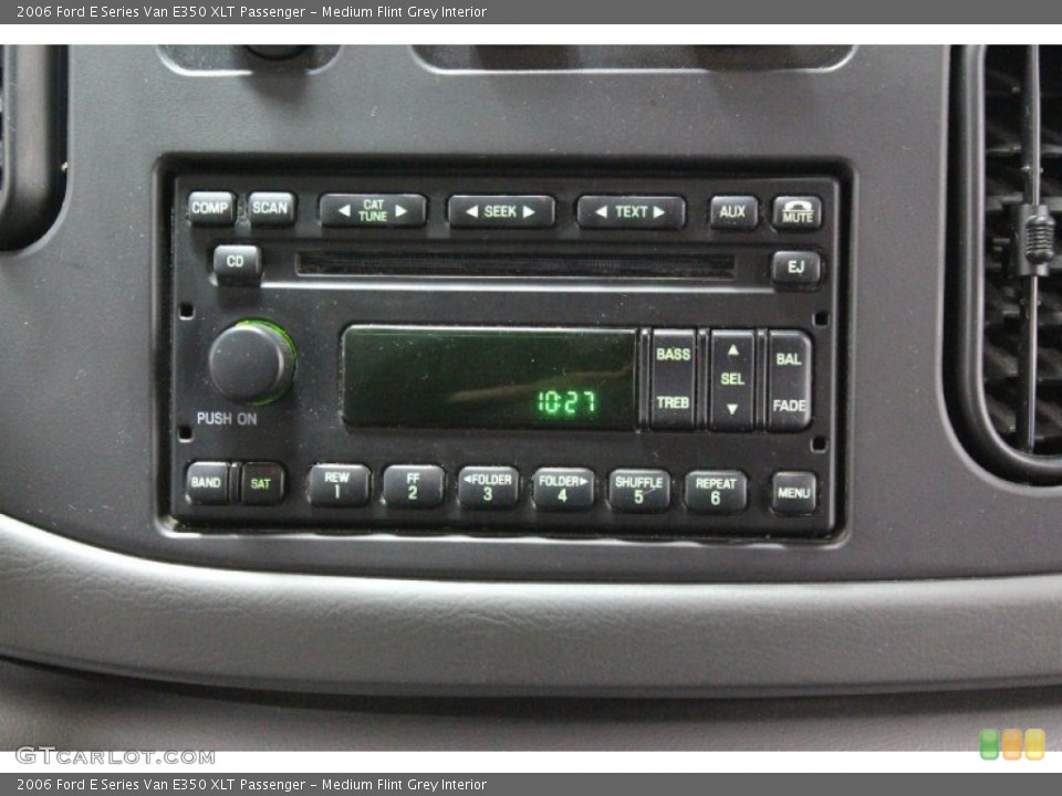 Medium Flint Grey Interior Audio System for the 2006 Ford E Series Van E350 XLT Passenger #59062255