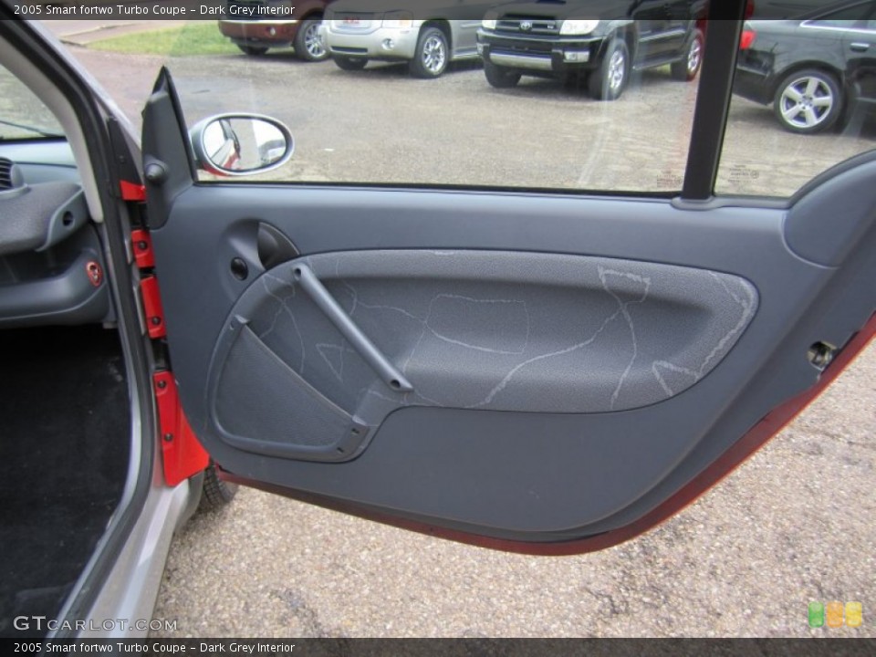Dark Grey Interior Door Panel for the 2005 Smart fortwo Turbo Coupe #59062906