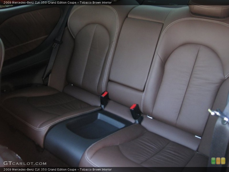Tobacco Brown Interior Photo for the 2009 Mercedes-Benz CLK 350 Grand Edition Coupe #59063092