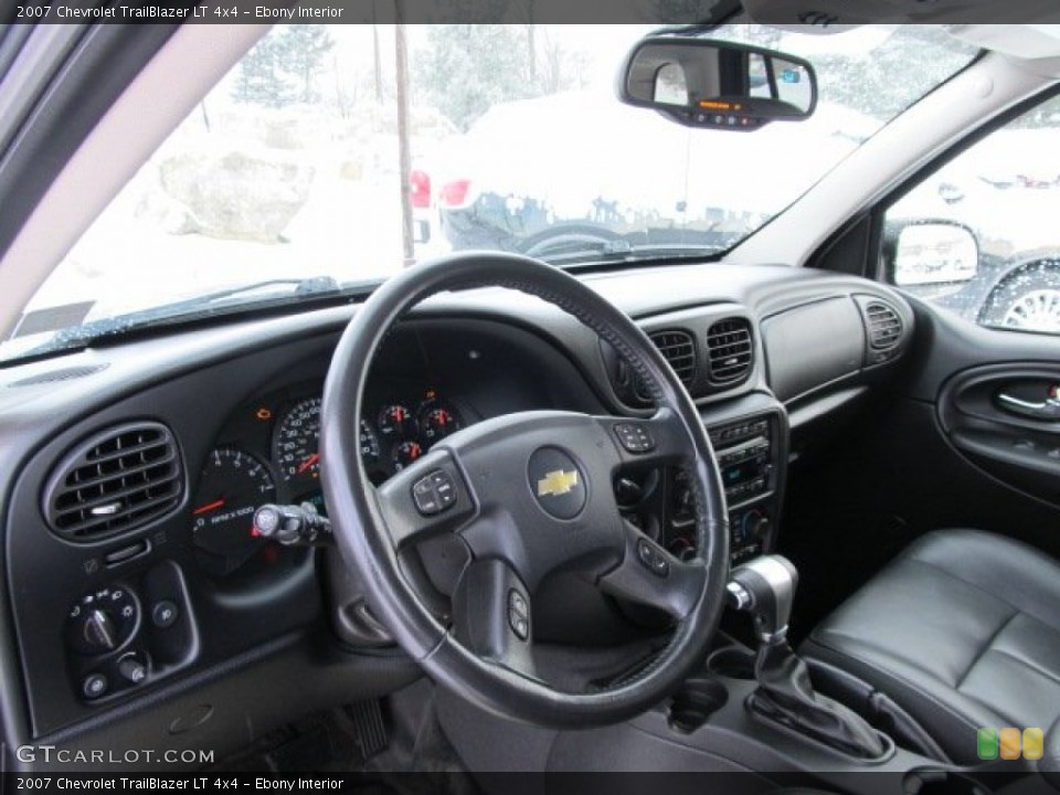 Ebony Interior Dashboard for the 2007 Chevrolet TrailBlazer LT 4x4 #59063983