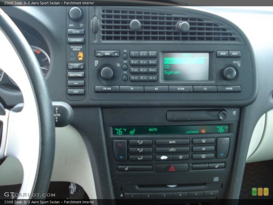 Parchment Interior Controls for the 2006 Saab 9-3 Aero Sport Sedan #59064631