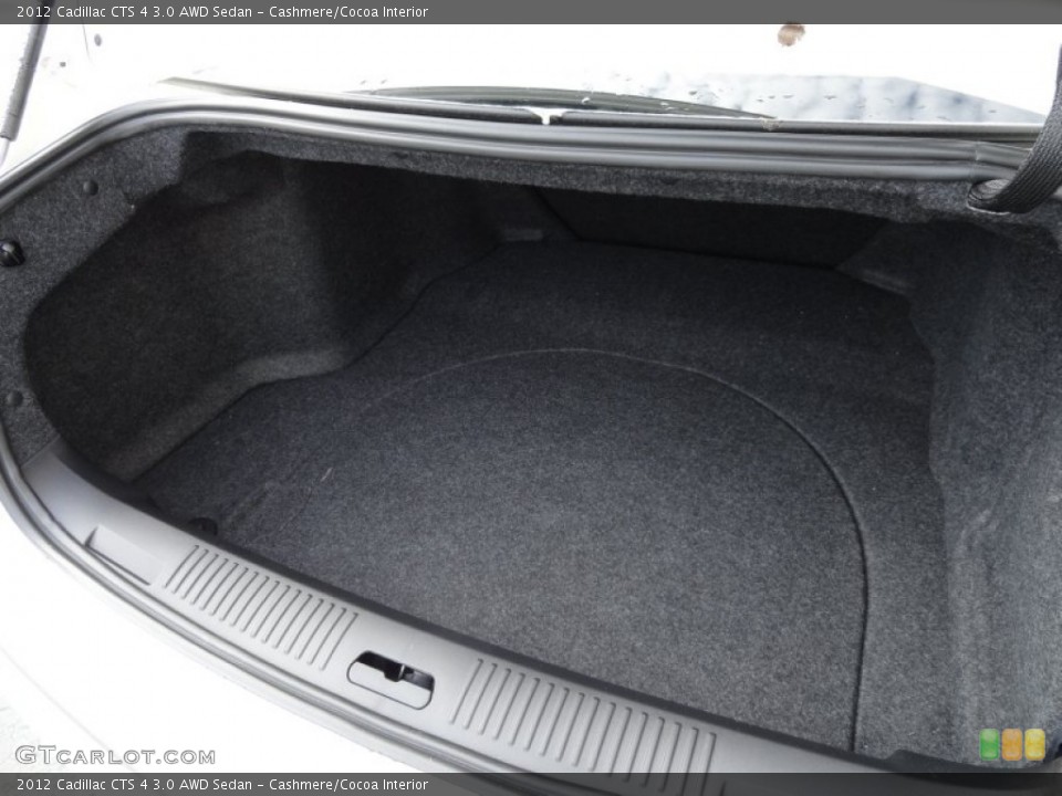 Cashmere/Cocoa Interior Trunk for the 2012 Cadillac CTS 4 3.0 AWD Sedan #59066877