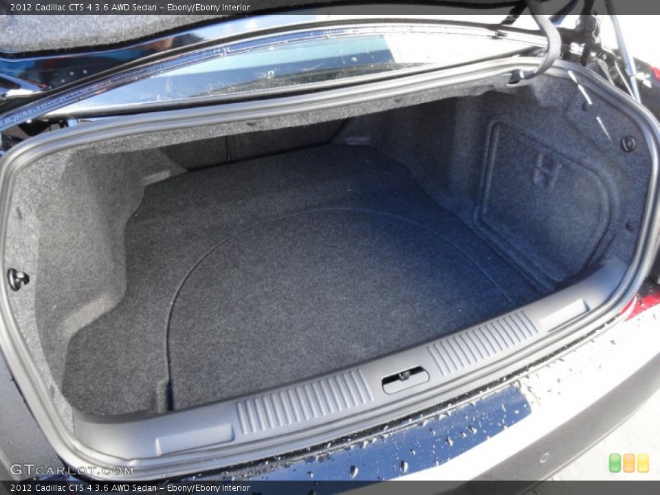 Ebony/Ebony Interior Trunk for the 2012 Cadillac CTS 4 3.6 AWD Sedan #59067050