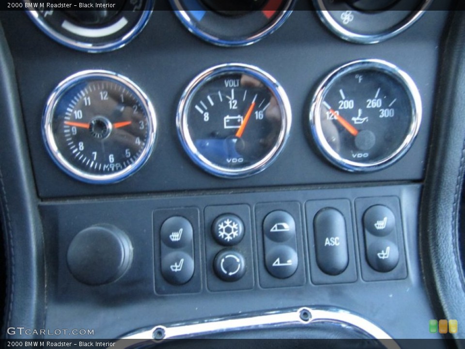 Black Interior Gauges for the 2000 BMW M Roadster #59067383