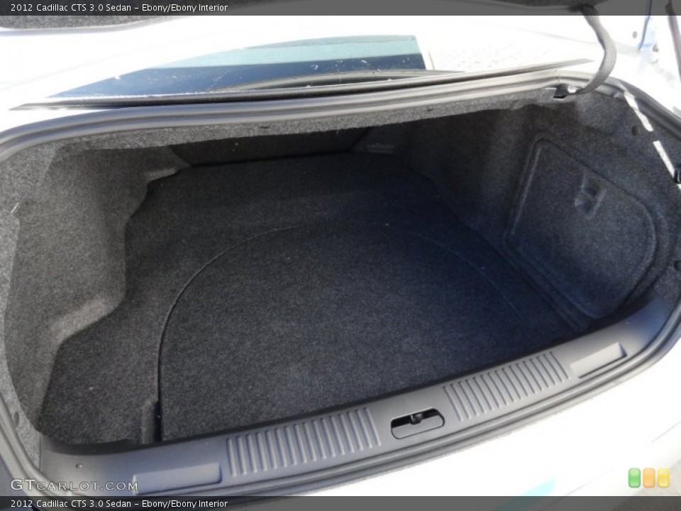 Ebony/Ebony Interior Trunk for the 2012 Cadillac CTS 3.0 Sedan #59067617