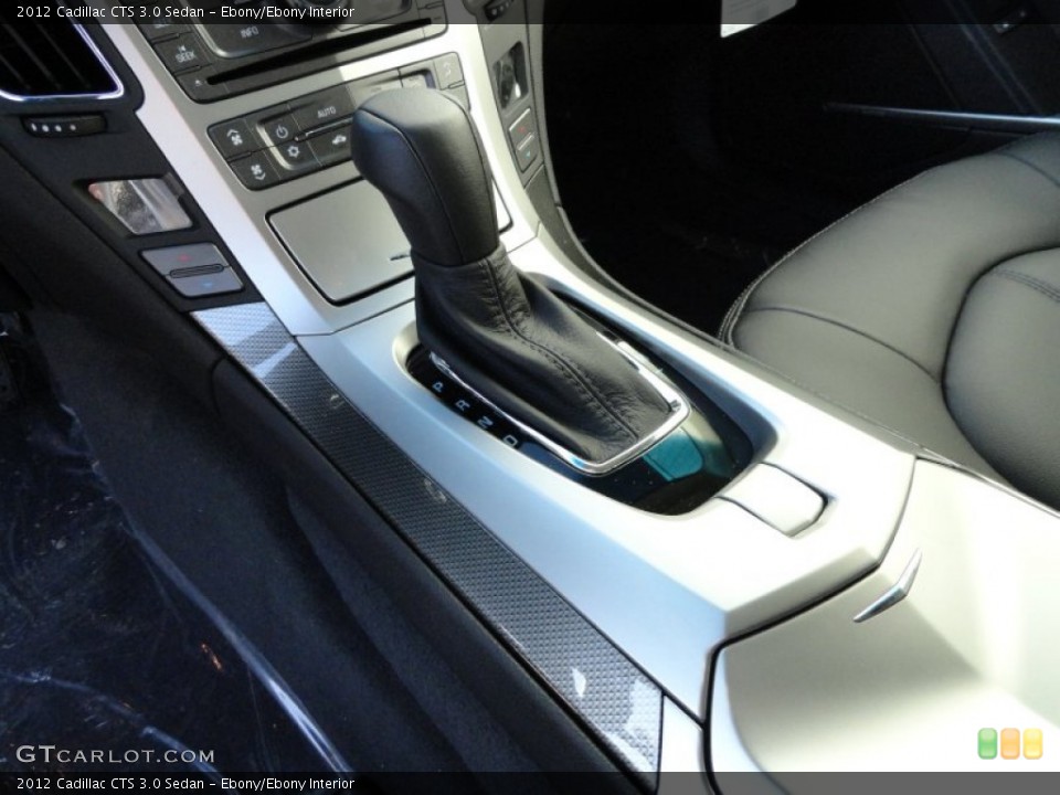 Ebony/Ebony Interior Transmission for the 2012 Cadillac CTS 3.0 Sedan #59067642