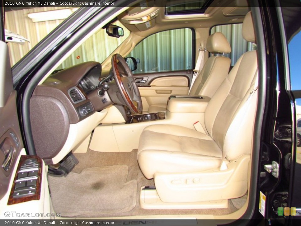 Cocoa/Light Cashmere Interior Photo for the 2010 GMC Yukon XL Denali #59067716
