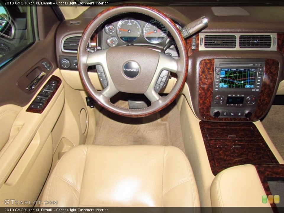 Cocoa/Light Cashmere Interior Dashboard for the 2010 GMC Yukon XL Denali #59067770