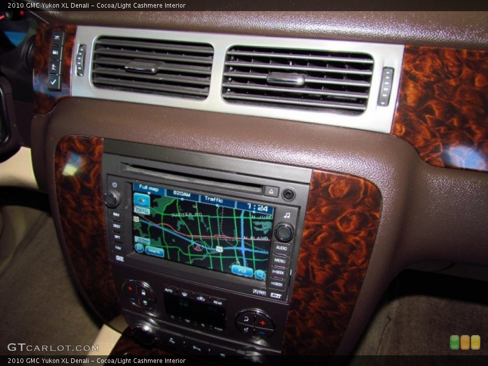 Cocoa/Light Cashmere Interior Navigation for the 2010 GMC Yukon XL Denali #59067788
