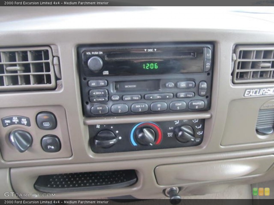 Medium Parchment Interior Audio System for the 2000 Ford Excursion Limited 4x4 #59067974