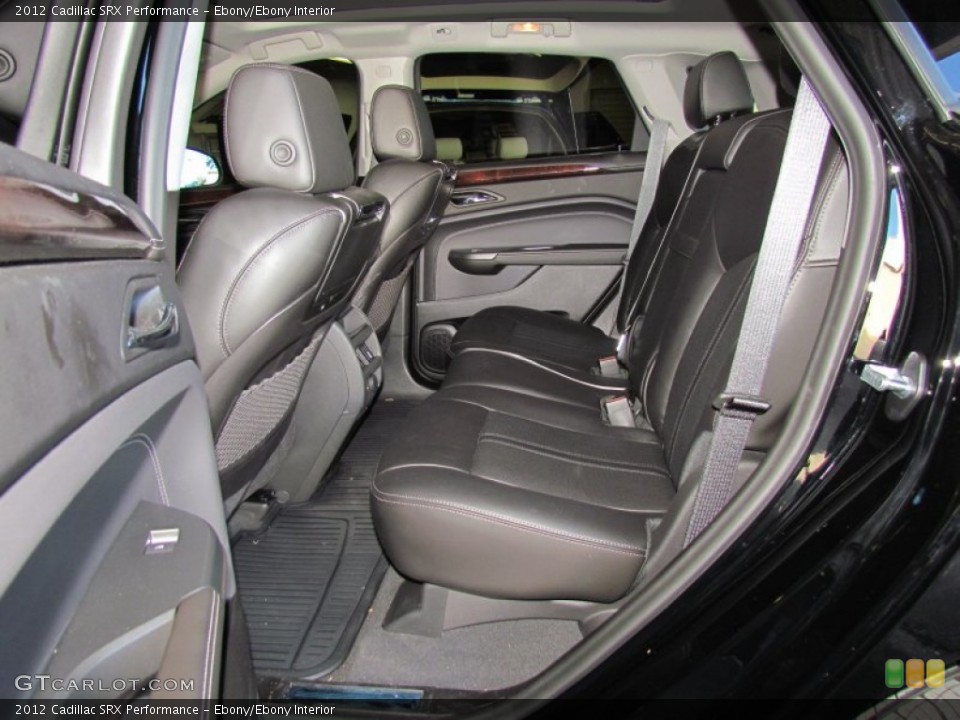 Ebony/Ebony Interior Photo for the 2012 Cadillac SRX Performance #59068248