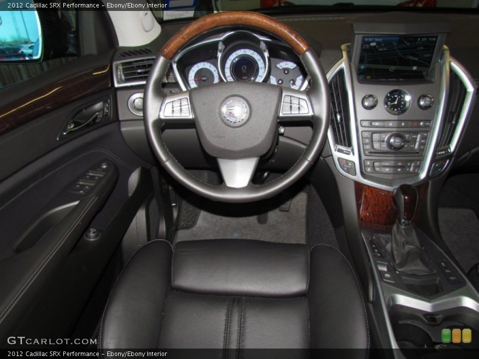 Ebony/Ebony Interior Steering Wheel for the 2012 Cadillac SRX Performance #59068295