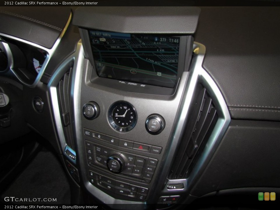 Ebony/Ebony Interior Controls for the 2012 Cadillac SRX Performance #59068318