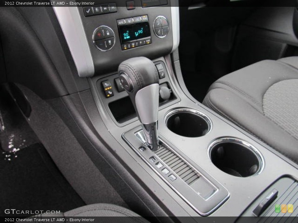 Ebony Interior Transmission for the 2012 Chevrolet Traverse LT AWD #59068625