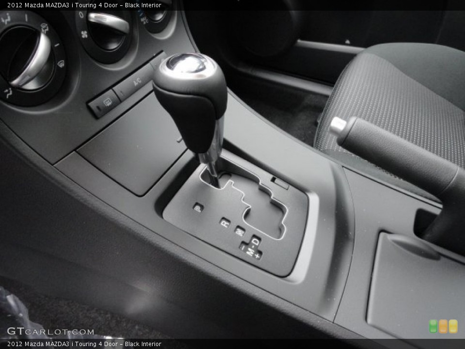 Black Interior Transmission for the 2012 Mazda MAZDA3 i Touring 4 Door #59069663