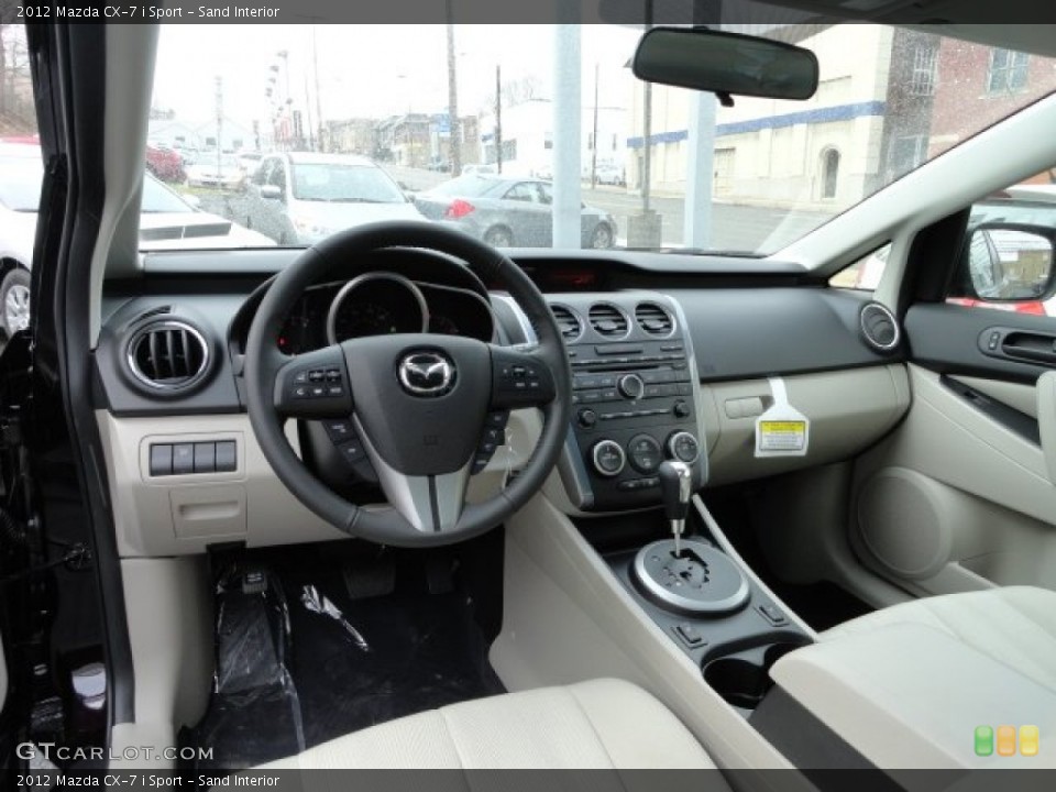 Sand 2012 Mazda CX-7 Interiors