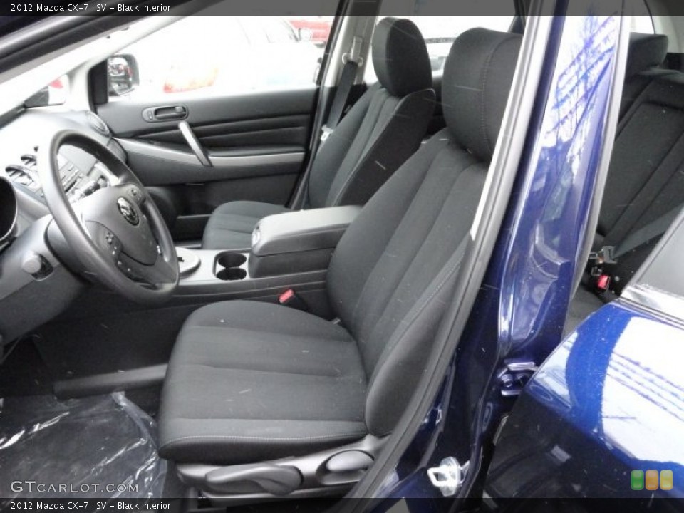 Black Interior Photo for the 2012 Mazda CX-7 i SV #59069987