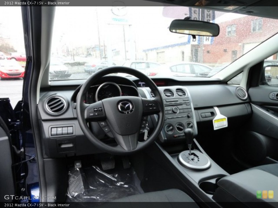 Black Interior Dashboard for the 2012 Mazda CX-7 i SV #59069996