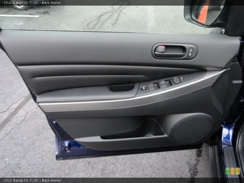 Black Interior Door Panel for the 2012 Mazda CX-7 i SV #59070014