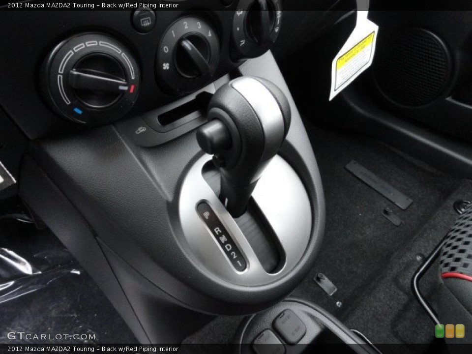 Black w/Red Piping Interior Transmission for the 2012 Mazda MAZDA2 Touring #59070725