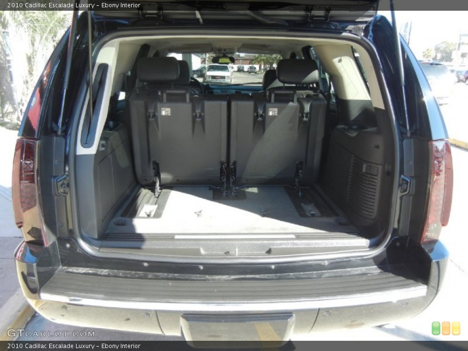 Ebony Interior Trunk for the 2010 Cadillac Escalade Luxury #59070797