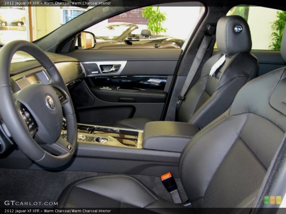 Warm Charcoal/Warm Charcoal Interior Photo for the 2012 Jaguar XF XFR #59073522