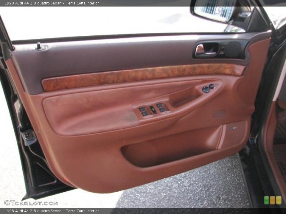 Terra Cotta Interior Door Panel for the 1998 Audi A4 2.8 quattro Sedan #59074799