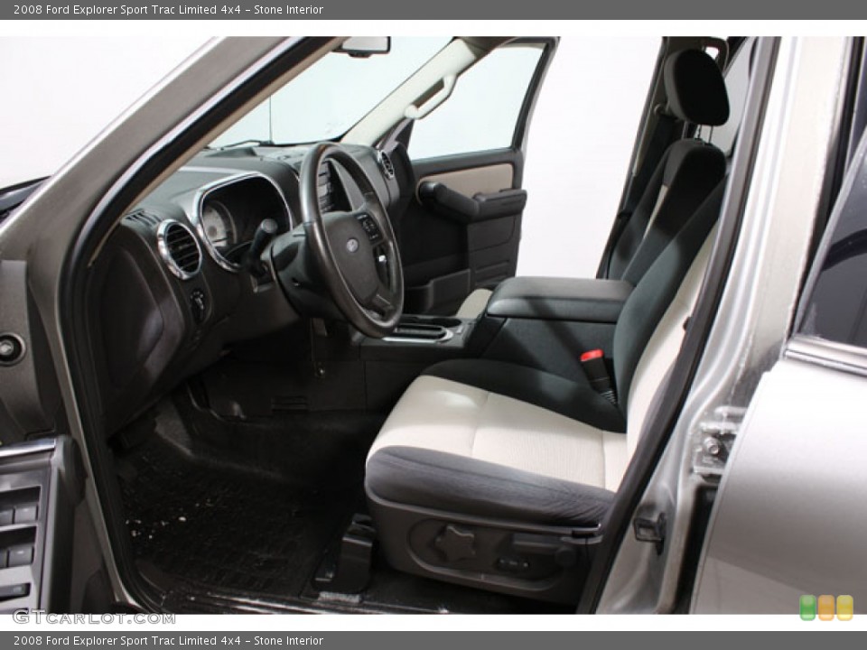 Stone Interior Photo for the 2008 Ford Explorer Sport Trac Limited 4x4 #59076512