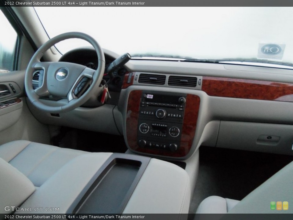 Light Titanium/Dark Titanium Interior Dashboard for the 2012 Chevrolet Suburban 2500 LT 4x4 #59077962