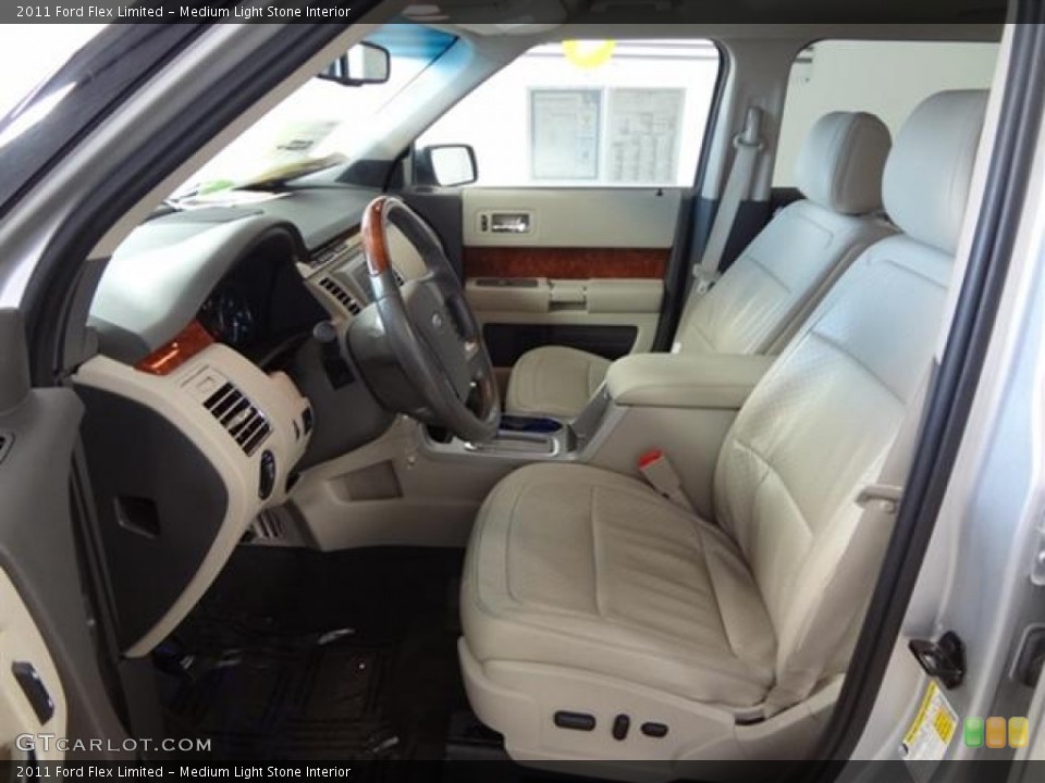 Medium Light Stone Interior Photo for the 2011 Ford Flex Limited #59078362