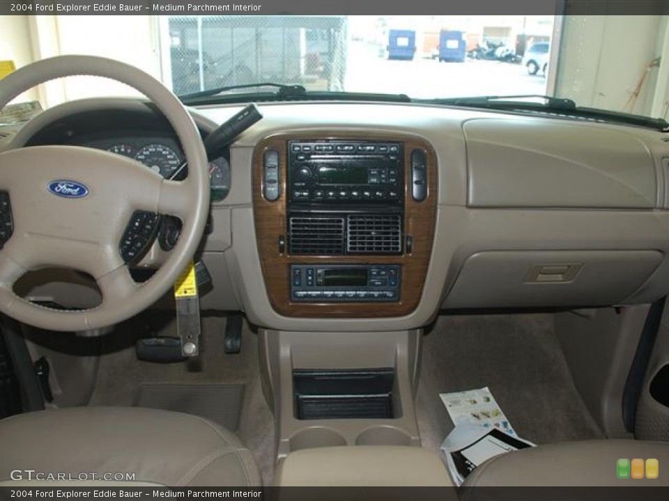 Medium Parchment Interior Dashboard for the 2004 Ford Explorer Eddie Bauer #59078939