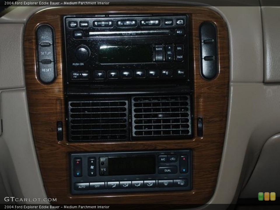 Medium Parchment Interior Controls for the 2004 Ford Explorer Eddie Bauer #59078945