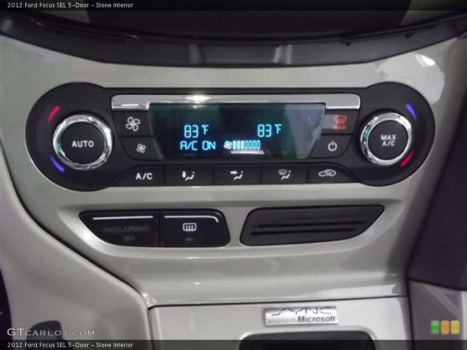 Stone Interior Controls for the 2012 Ford Focus SEL 5-Door #59079278