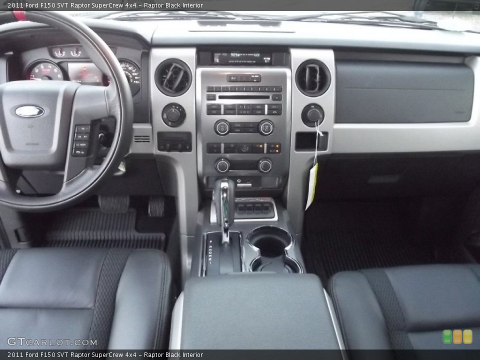 Raptor Black Interior Dashboard for the 2011 Ford F150 SVT Raptor SuperCrew 4x4 #59081075