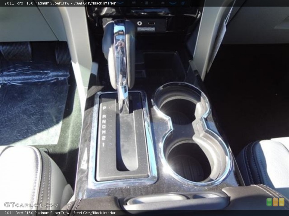 Steel Gray/Black Interior Transmission for the 2011 Ford F150 Platinum SuperCrew #59081690