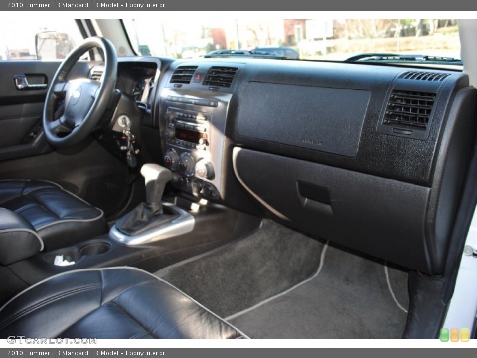 Ebony Interior Dashboard for the 2010 Hummer H3  #59082908