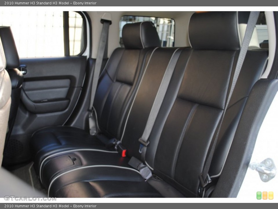 Ebony Interior Photo for the 2010 Hummer H3  #59082950