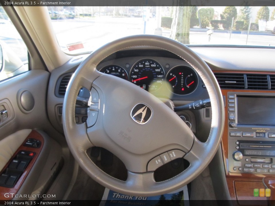 Parchment Interior Steering Wheel for the 2004 Acura RL 3.5 #59083229