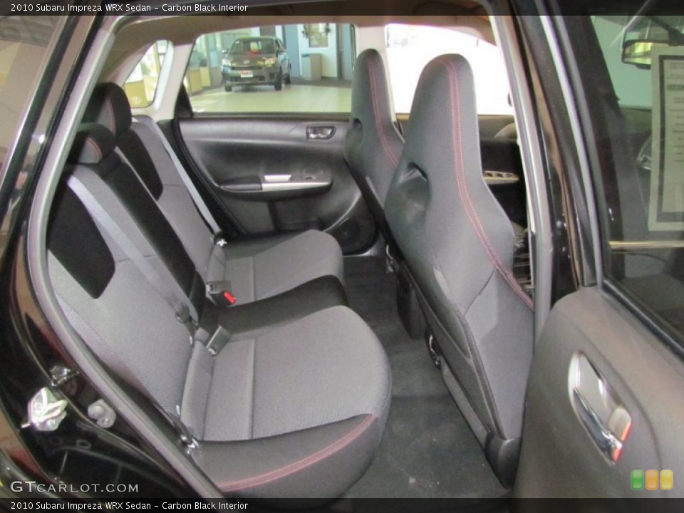 Carbon Black Interior Photo for the 2010 Subaru Impreza WRX Sedan #59087374