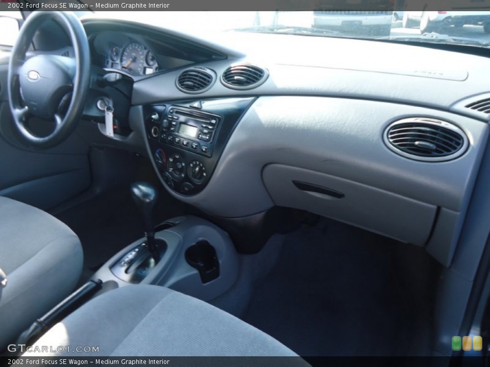 Medium Graphite Interior Dashboard for the 2002 Ford Focus SE Wagon #59089040