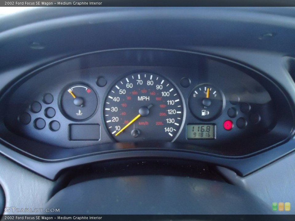 Medium Graphite Interior Gauges for the 2002 Ford Focus SE Wagon #59089178