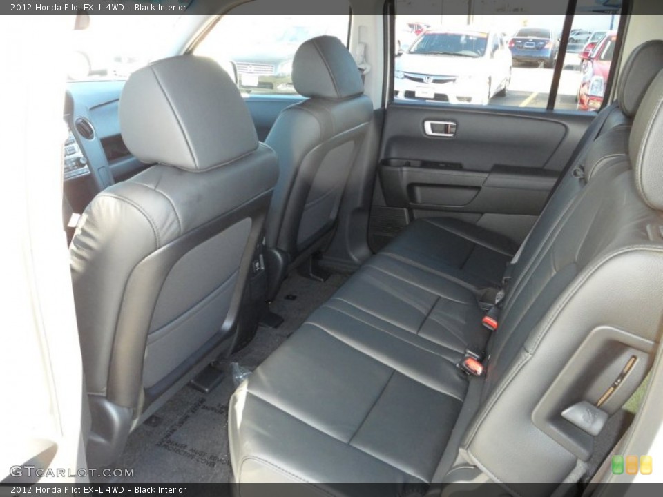 Black Interior Photo for the 2012 Honda Pilot EX-L 4WD #59089937