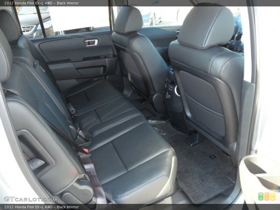 Black Interior Photo for the 2012 Honda Pilot EX-L 4WD #59089970