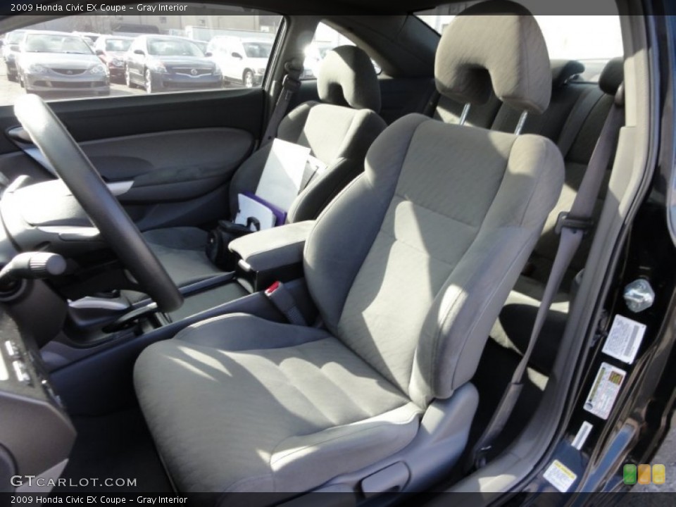 Gray Interior Photo for the 2009 Honda Civic EX Coupe #59089982