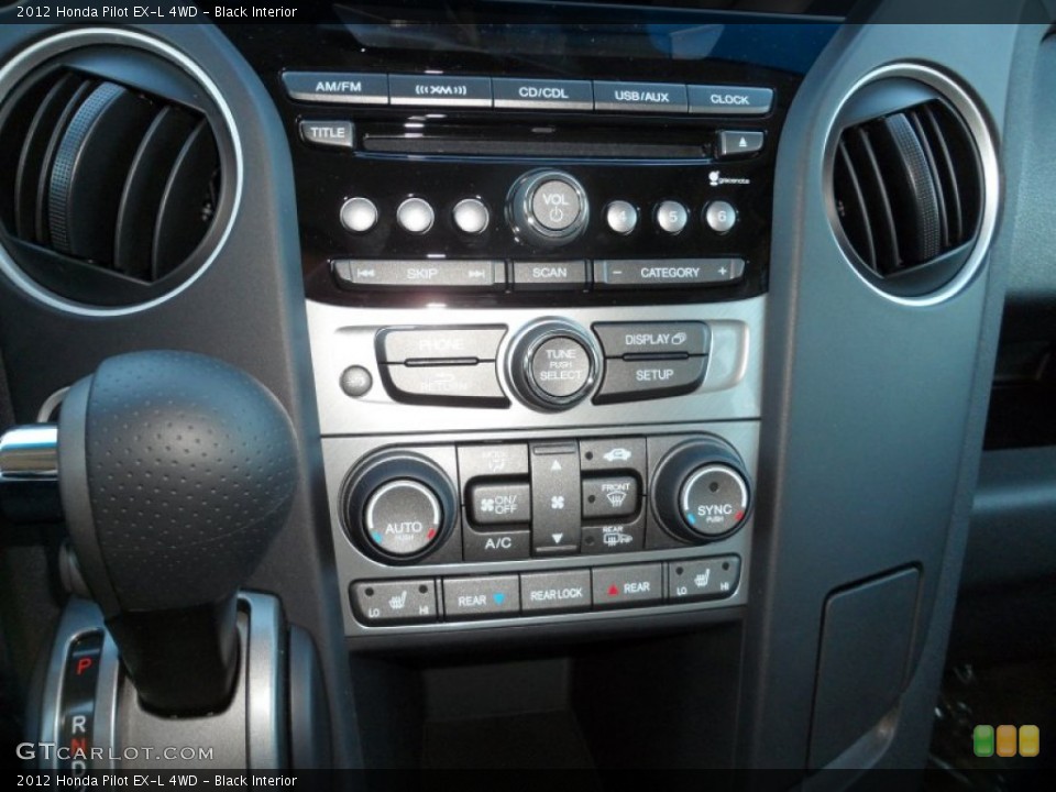 Black Interior Controls for the 2012 Honda Pilot EX-L 4WD #59090011