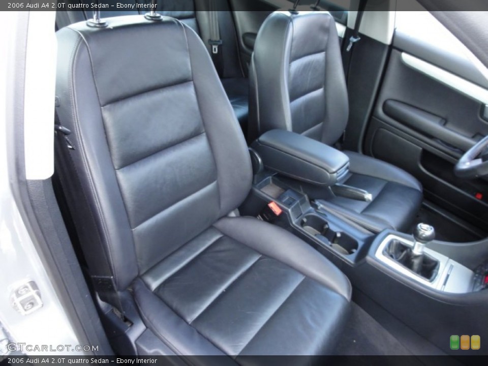 Ebony Interior Photo for the 2006 Audi A4 2.0T quattro Sedan #59090439