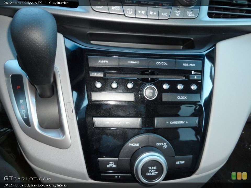 Gray Interior Controls for the 2012 Honda Odyssey EX-L #59090651