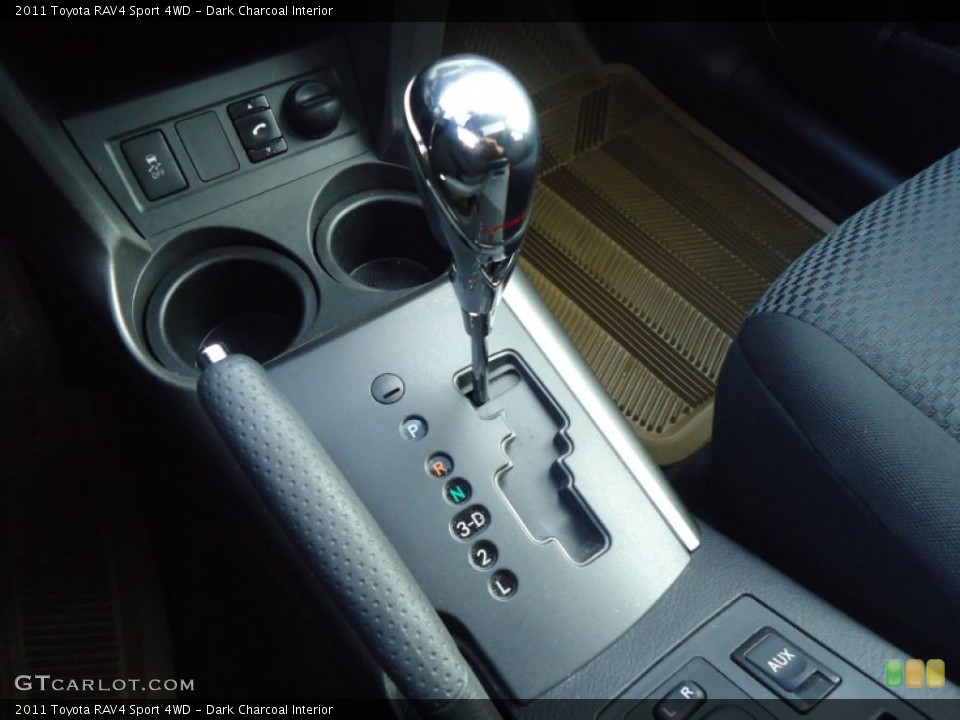 Dark Charcoal Interior Transmission for the 2011 Toyota RAV4 Sport 4WD #59092004