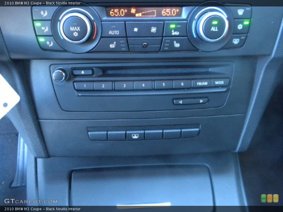 Black Novillo Interior Controls for the 2010 BMW M3 Coupe #59092019